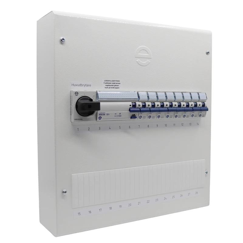 Förmonterad normcentral DBQ